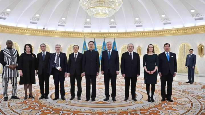 Тоқаев 9 мемлекеттің елшісінен сенім грамоталарын қабылдады