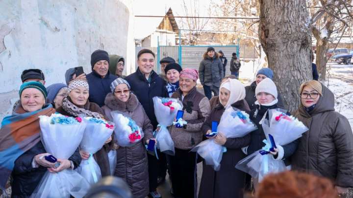 Шымкентте реновация бағдарламасы аясында адамдар пәтерлі болды
