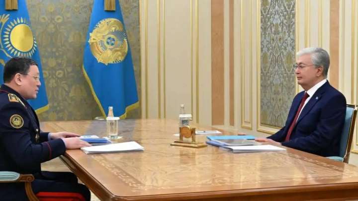 Қасым-Жомарт Тоқаев Ішкі істер министрін қабылдады