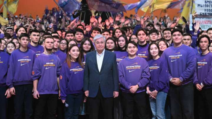 Президент «Жаңа адамдар» жастар форумында сөз сөйледі