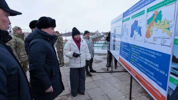 Олжас Бектенов СҚО-ның су тасқынына дайындығын тексерді