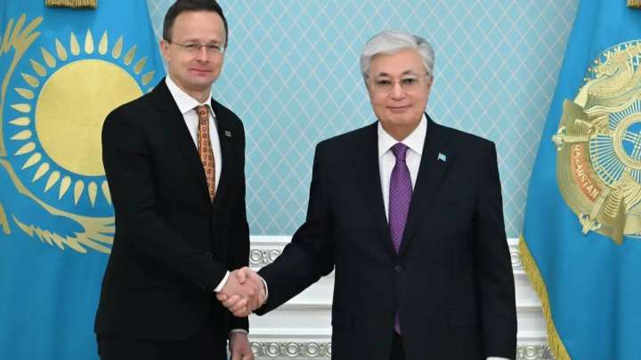 Қасым-Жомарт Тоқаев Мажарстанның Сыртқы істер министрін қабылдады