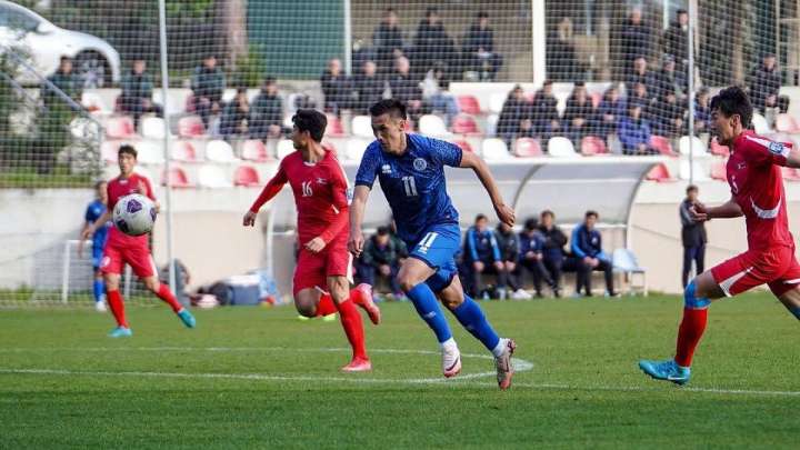 Футболдан Қазақстан құрамасы Солтүстік Кореядан жеңілді