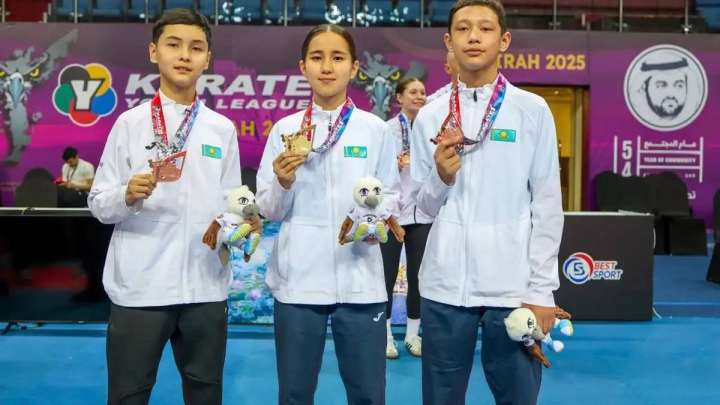 Халықаралық жарыста жас каратэшілер 4 алтынға ие болды