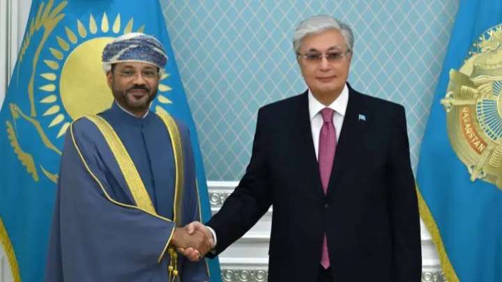 Мемлекет басшысы Оман Сыртқы істер министрі Бадр әл-Бусаидиді қабылдады