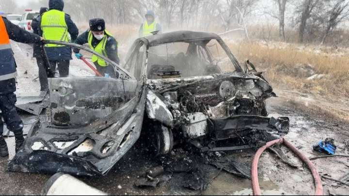 Алматы облысында тағы да жантүршігерлік жол апаты болды