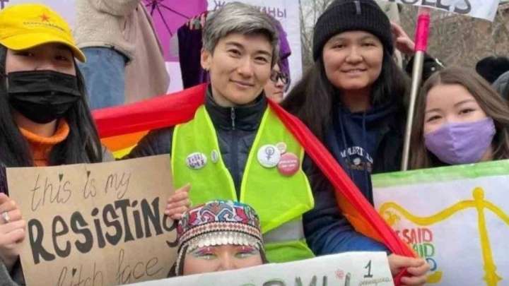 «Феминита» ұйымының белсендісі Жанар Секербаева қамауға алынды