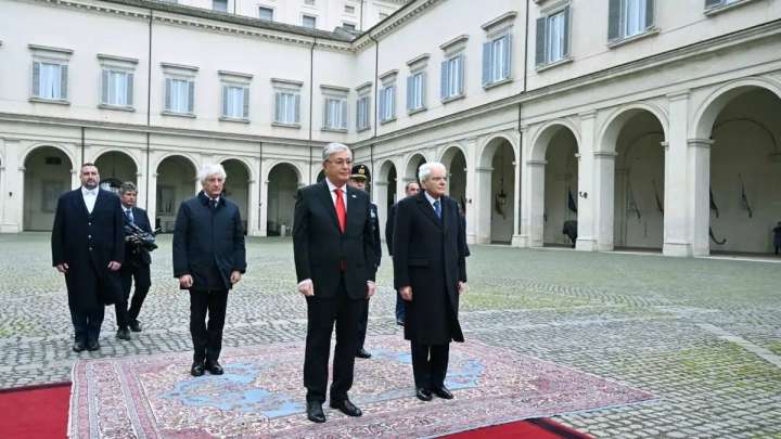 Қасым-Жомарт Тоқаев Италия Президентімен келіссөз жүргізді