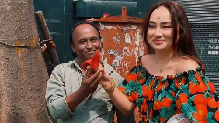 Үндістанға демалуға кеткен Анара Батырханның образы көпшіліктің көңілінен шықты