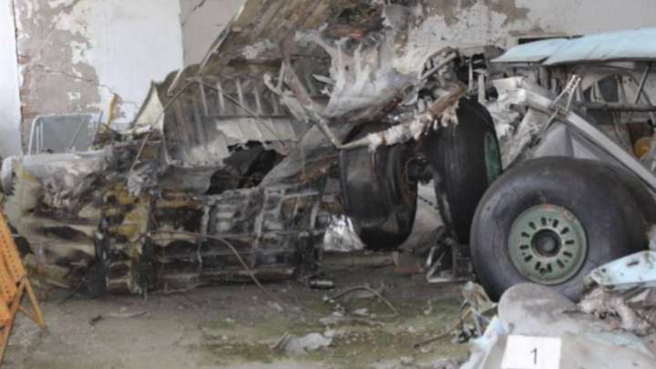 Алматы маңында апатқа ұшыраған ұшақ сынығы аукционда сатылды