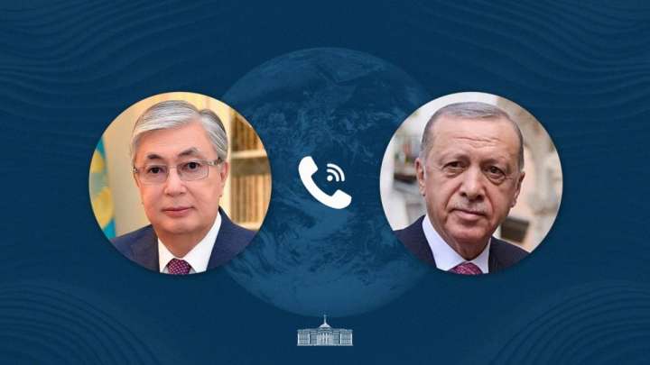 Тоқаев пен Ердоған телефон арқылы сөйлесті