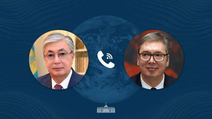 Мемлекет басшысы Сербия президентімен телефон арқылы сөйлесті