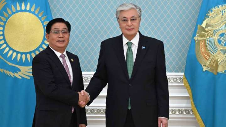 Тоқаев YTO Express басқарма төрағасын қабылдады