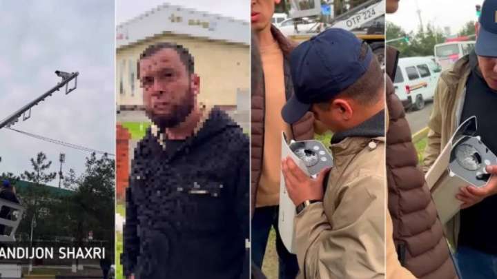 Ер адам жол қиылыстарындағы 52 камераны атып сындырған