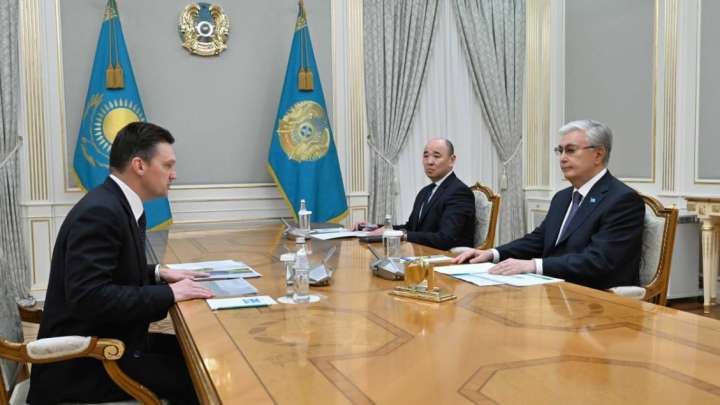 Тоқаев Еуразиялық даму банкінің басқарма төрағасын қабылдады