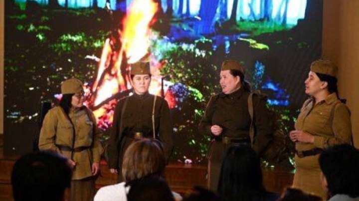 Ақтөбеде Әлия Молдағұлованың 100 жылдығына арналған спектакль қойылды