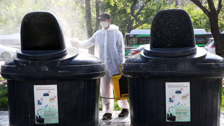 Қоқыс қалдығын тастайтын жерге де тазалық керек