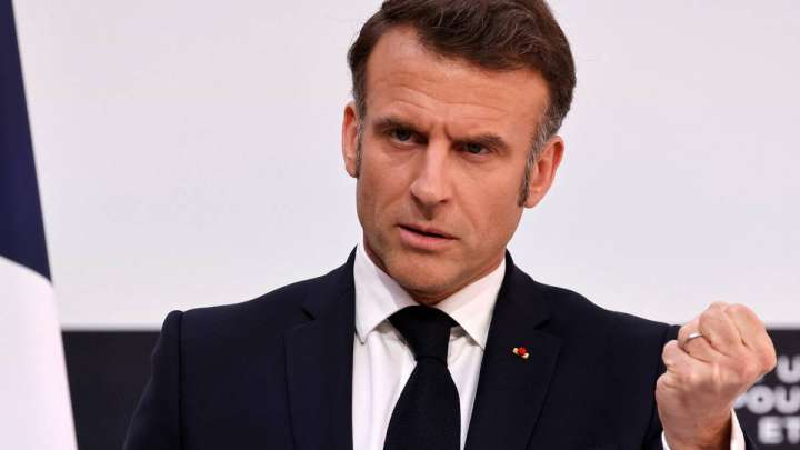 Эммануэль Макрон: АҚШ ашуын Путинге бағыттауы тиіс