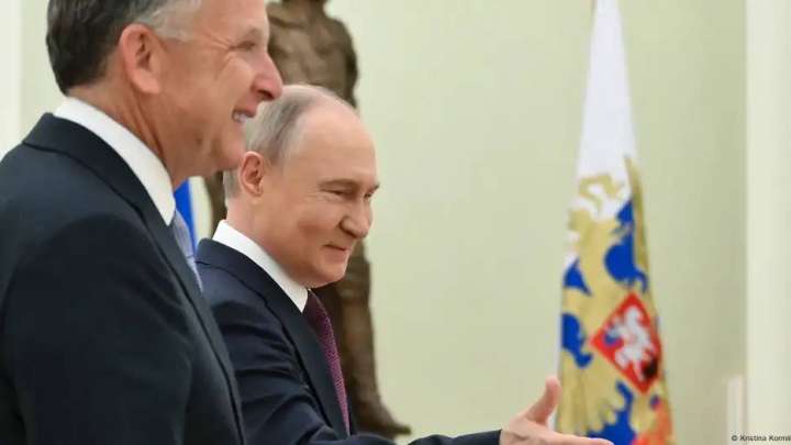 Путин АҚШ президентінің арнайы өкілі Уиткоффпен кездесті