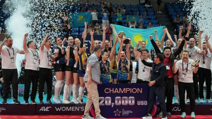 «Жетісу» волейболшы қыздары Азияның клубтық Чемпиондар лигасындағы тұңғыш алтын медалін иеленді