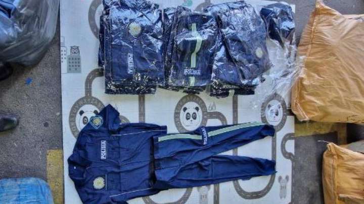 Қытайдан Қазақстанға полиция формасының ірі партиясы өткізілмек болған