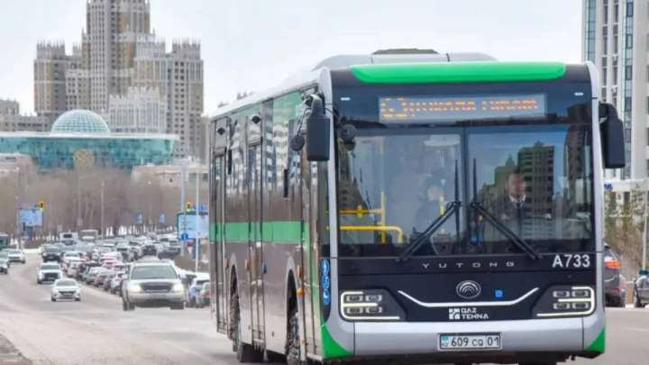 Астанада бірнеше автобус бағдары уақытша өзгереді