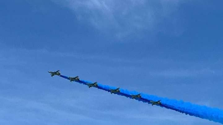 Әскери парад: Malim.kz тілшісінің бейнерепортажы