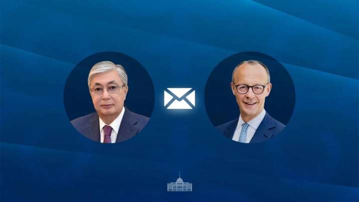 Тоқаев Фридрих Мерцті Германияның Канцлері болып сайлануымен құттықтады