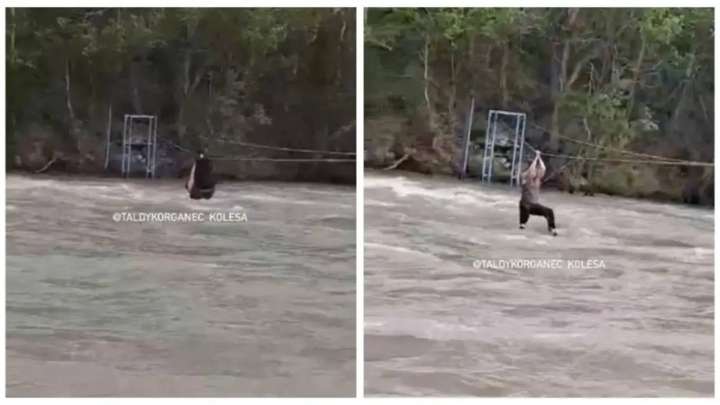 Өзеннен арқанмен өтпек болып, суға құлап кеткен әскери қызметкердің денесі табылды