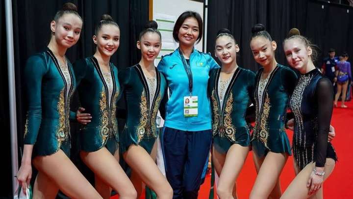Қазақстан гимнастшылары Азия чемпионатында алтын жеңіп алды