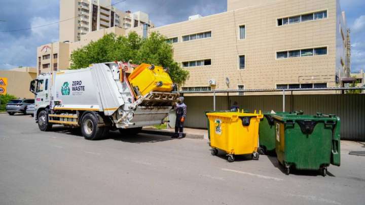 Астанада  қоқыс жәшігі белгіленген цифрлық карта жасалды