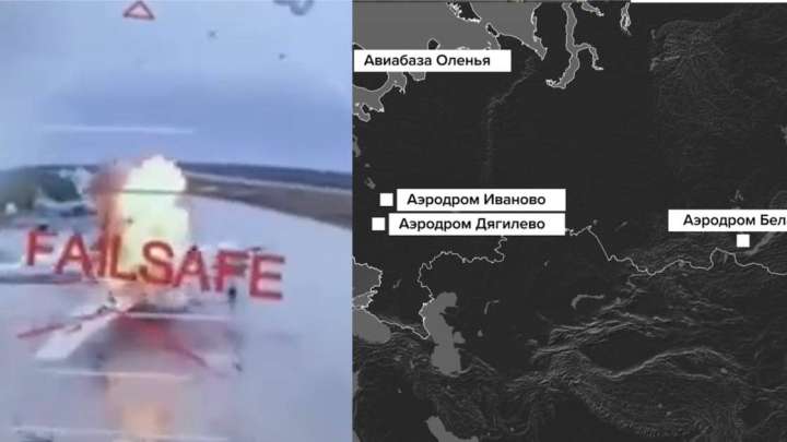 Украина шабуылынан Ресей 10 бомбалаушы ұшағынан айырылды