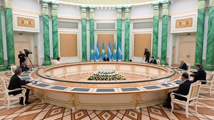 Президент ТүркПА-ға мүше елдер парламенттерінің спикерлерімен кездесті