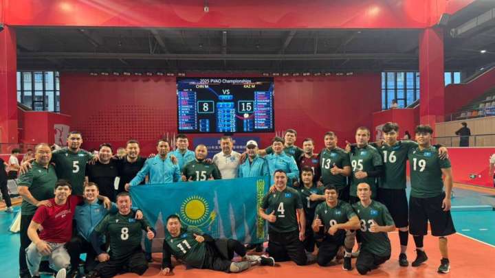 Параволейболдан Қазақстан құрамасы алғаш рет Азия чемпионы атанды