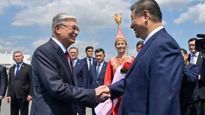 Қытай төрағасы Си Цзиньпин Астанаға келді