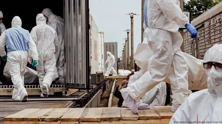 Ресей Украинаға тағы 1245 сарбаздың мәйітін қайтарды