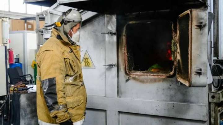 Астанада 5 тонна насыбай өртелді