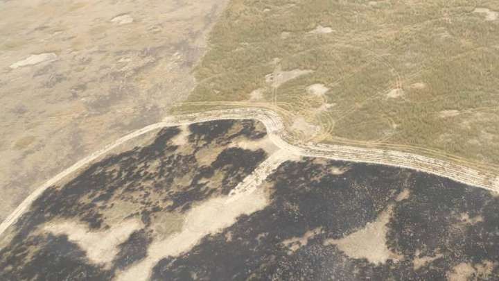 Атырау облысындағы қамыс өрті толығымен өшірілді