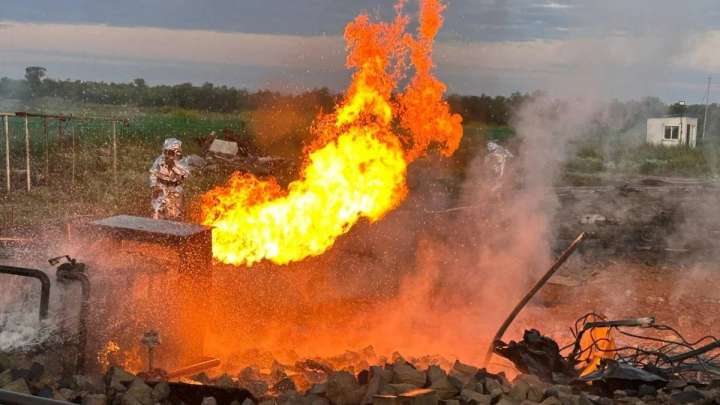 СҚО-да газ таситын көлік жарылып, 8 адам күйіп қалды