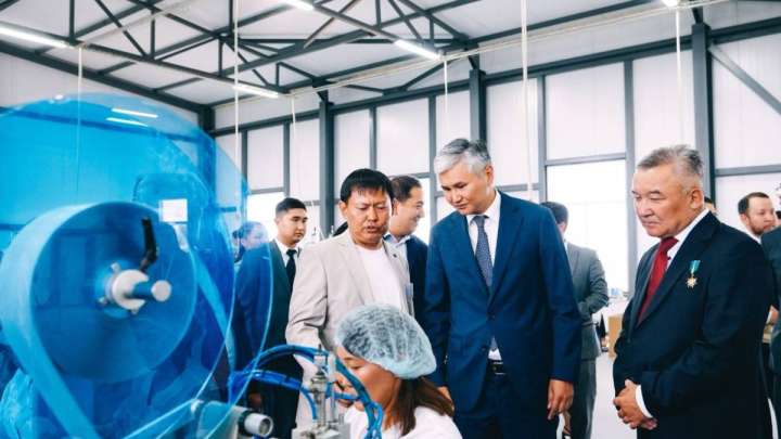 Ұлытау облысында респиратор шығаратын зауыт ашылды