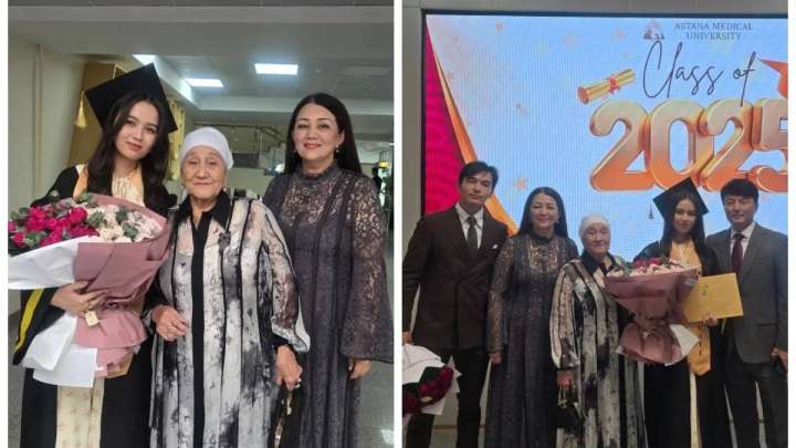 Димаштың қарындасы диплом алды