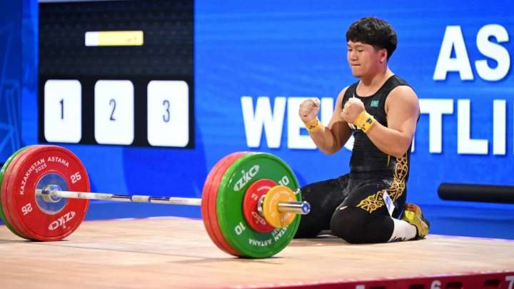 Қазақстан ауыр атлетикадан Азия чемпионатында медаль есебінде көш бастады