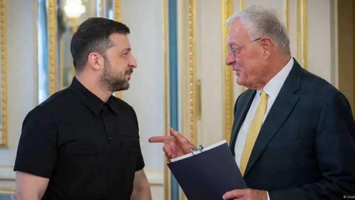 Зеленский пен Келлог Еуропаның Украина Қарулы Күштеріне қару сатып алуын талқылады