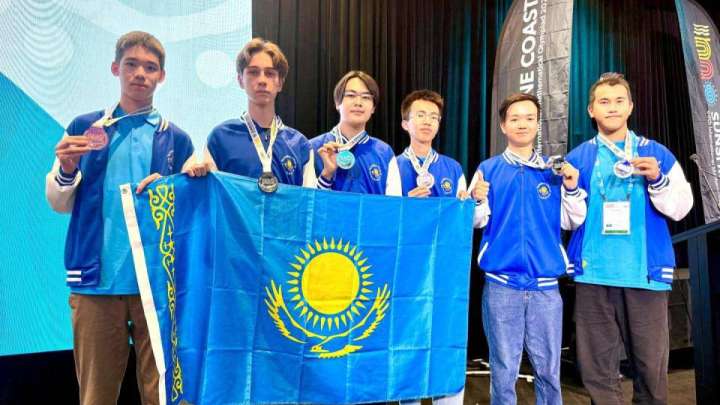 Қазақстандық оқушылар әлемдік IMO-2025 олимпиадасында 6 медаль еншіледі