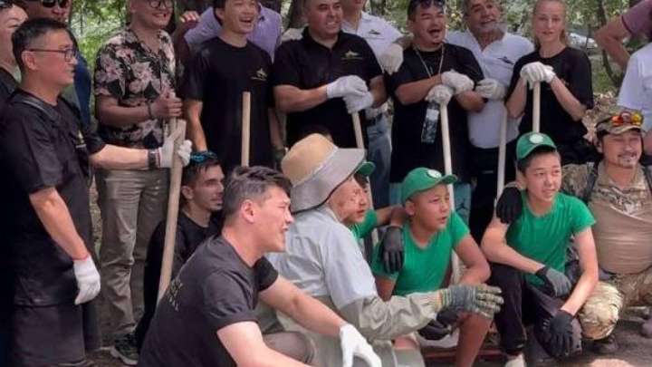 Алматыда «Таза Қазақстан» акциясы аясында кең ауқымды сенбілік өтті