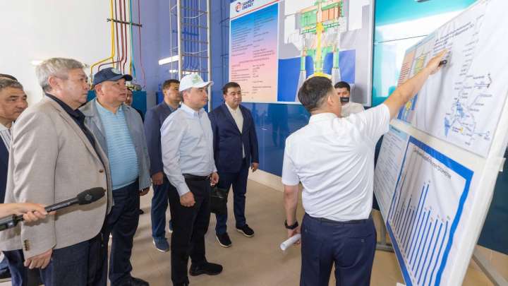 Олжас Бектенов Түркістан облысы су шаруашылығы инфрақұрылымының жағдайымен танысты