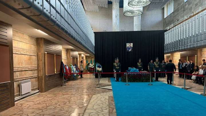 Алматыда ғарышкер Талғат Мұсабаевпен қоштасу рәсімі өтті