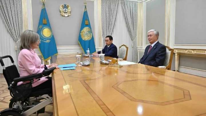 Президент Адам құқықтары жөніндегі уәкілдің Астана қаласы бойынша өкілін қабылдады