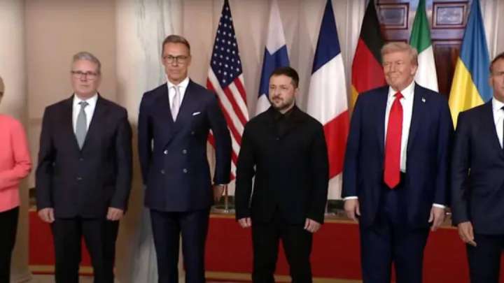 Трамп пен Зеленскийдің екіжақты кездесуі аяқталды