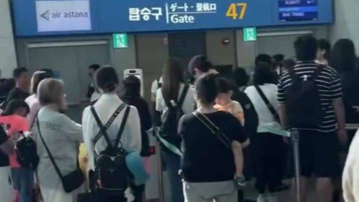 Сеулде Air Astana рейсі тоқтатылды: жолаушылар әуежайда қалып қойды